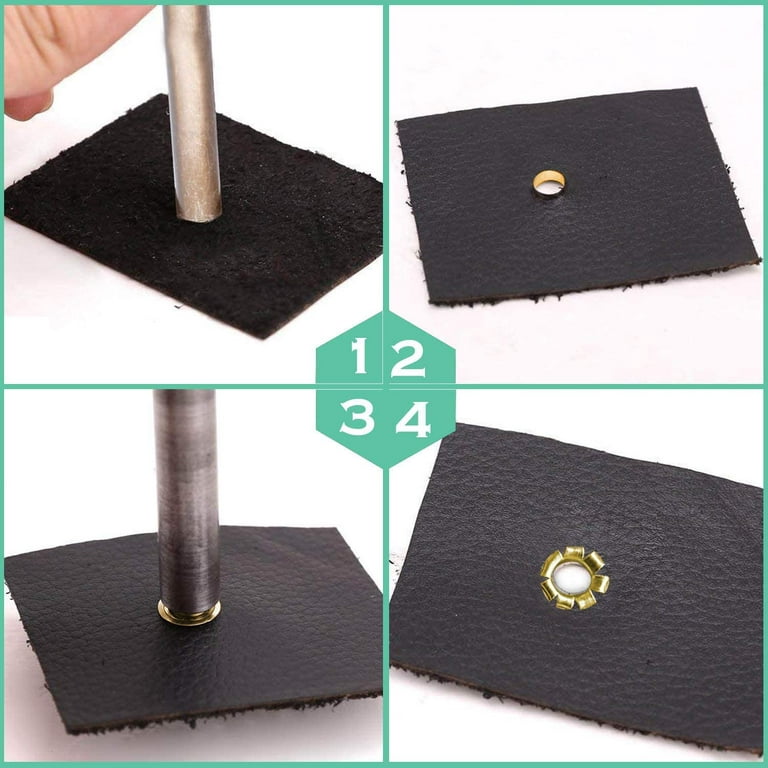 How to Set an Eyelet (grommet) : 3 Steps (with Pictures