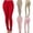 Red, variant on Jesvior Women'S Slim Fit Zipper Front Mid Waist Elastic Bottom Pants Casual Trousers with Pockets for Daily Party Spring Summer