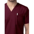 thumbnail image 4 of Sivvan Unisex Classic Scrub Set V-neck Top / Drawstring Pants Available in 12 Solid Colors, 4 of 7