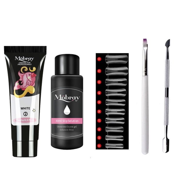Juego de manicura, 15 ml, pegamento para uñas, moldes para uñas, bolígrafo terapéutico de acero