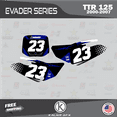 thumbnail image 3 of Kalair GFX Graphics Kit for Yamaha TTR125 (2000-2007) Evader Series, 3 of 5