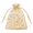 Gold 4x6 Inch, variant on 50pcs Sheer Organza Favor Bags, Silver Mesh Gift Pouches with Drawstring for Wedding, Baby Shower, Jewelry, Candy, Party Supplies and Craft Packaging (4x6 Inch)