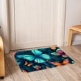 thumbnail image 6 of Butterfly Polyester Non-Slip Machine Washable Chair Mats Floor Mat Area Rug Set, 6 of 6