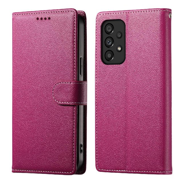 Funda para FOXDOCK Samsung Galaxy A53 5G– Cuero Premium, 3 ranuras para tarjetas, Protección contra impactos