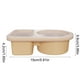 thumbnail image 3 of Recipiente de salsa de silicona con doble compartimento | Dispensador portátil de grado alimenticio con tapa | Almacenamiento de snacks a prueba de fugas | Fácil limpieza | Organizador de viaje, 3 of 6