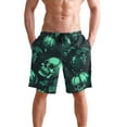 thumbnail image 4 of joogoo Men's Swim Trunks Skull Skeletons Beach Shorts with Pockets L, 4 of 6