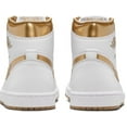 thumbnail image 4 of Women's Jordan 1 Retro High OG White/Metallic Gold (FD2596 107) - 7, 4 of 6