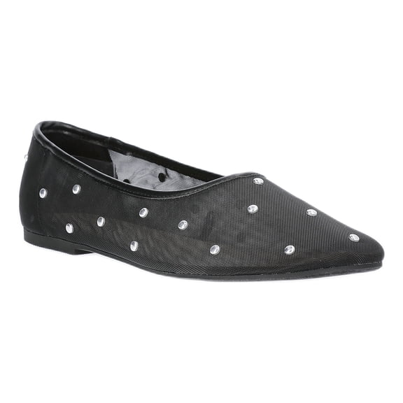 Scoop Women's Studded Mesh Flats