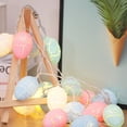 thumbnail image 6 of Utoimkio Easter Eggs String Lights 9.8Ft 20LED Easter Egg Decorations Outdoor USB Easter Decorative Lights for Home Tree Garden Party Supplies, 6 of 9