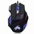 thumbnail image 5 of KLYNE- 5500 Dpi Gaming Mouse 7 Button Usb Wired Led Breathing Fire Button Laptop Pc, 5 of 5