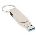 thumbnail image 1 of Keychain Flash Drive 2 in 1 OTG USB3.0 TO USB C Mobile Phone Computer Dual Use 360° Rotation U Disk 64GB, 1 of 5