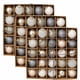 thumbnail image 3 of Juego de 25 bolas navideñas de cristal de 4 cm, adornos navideños multicolores, adornos para árbol de Navidad de Año Nuevo 2023 para fiestas en casa, 3 of 5