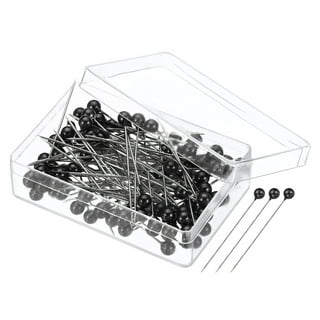 Pins Sewing Pins Straight Pins Sewing Pins for Fabric 1000pcs Straight Pins  with Colored Ball Glass Heads Long 1.5inch 