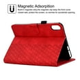 thumbnail image 3 of GSFY Case for Galaxy Tab S6 Lite 10.4 inch 2024/2022/2020, PU Leather Wallet Stand Protective Smart Shell with Pen Holder Auto Sleep Wake for Samsung Galaxy S6 Lite Tablet, Red Blocks, 3 of 8