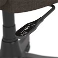 thumbnail image 4 of Chaise de Bureau Touffetée à Dossier Central Ouest en Tissu Brun, 4 of 8