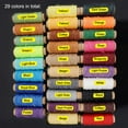 thumbnail image 2 of Hilo de cera 150D para costura manual de cuero, ideal para proyectos DIY, 50 metros por rollo, disponible en 29 colores incluyendo blanco, resistente y duradero., 2 of 6