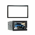 thumbnail image 4 of Universal Car Stereo Radio Panel 2Din Frame for 7\" Large Screen Car Audio, 4 of 12