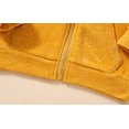 thumbnail image 3 of Vedolay Top Toddler Girl's Solid Coat Elegant Collar Double Jacket Wool Coat,Yellow 3-4 Years, 3 of 5