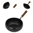 thumbnail image 6 of TISHITA Wok Pan Chinese Wok Boiling Non Stick Skillet Uncoated General Cooking Wok Induction Cooker Gas Stir Fry Pan Round Bottom Wok, 6 of 8