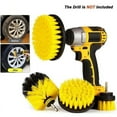 thumbnail image 3 of Cleaner Scrubbing Brushes for Bathroom Surface Grout Tile Tub Shower Kitchen Cleaning Tools, 3 of 9