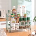 thumbnail image 2 of OUSITAID Kitchen Storage Organizer Shelf Heavy Duty Kitchen Organizer for Kitchen Drawer Shelf Cabinet - Green, 2 of 3