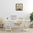 thumbnail image 4 of Stupell Industries Bohemian Jungle Animals Motif Black Floating Frame Canvas Art, 18 x 18, by Victoria Barnes, 4 of 8
