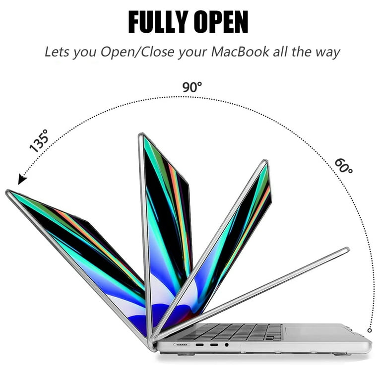 iClover MacBook Air 13.6 inch Case 2022-2024, A3113 M3 A2681 iClover MacBook Air 13.6 inch Case 2022-2024, A3113 M3 A2681