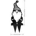thumbnail image 5 of Jardín Decorativas De Duende De Metal, Estacas De Árbol De Patio De Silueta De Duende Negro Para Decoración De Jardín De Árboles Al Aire Libre matsuzay HA043051-01, 5 of 5