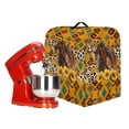 thumbnail image 3 of ZIATUBLES Kitchen Stand Mixer Dust Cover Multi-Functional Mixer Dust Cover with Front Pockets for 6-8 Quart Washable Kitchen Mixer Accessories, Horse Sunflower Leopard Print Amercian Tribal Pattern, 3 of 7
