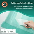 thumbnail image 2 of MILDPLUS Disposable Bed Pads with Adhesive Strips – 36''x36'' Extra Large, 30 Count | Heavy Duty (115g) Incontinence Pads for Adults, Seniors & Kids | Waterproof Underpads, Puppy Pads, Chucks Pads, 2 of 6