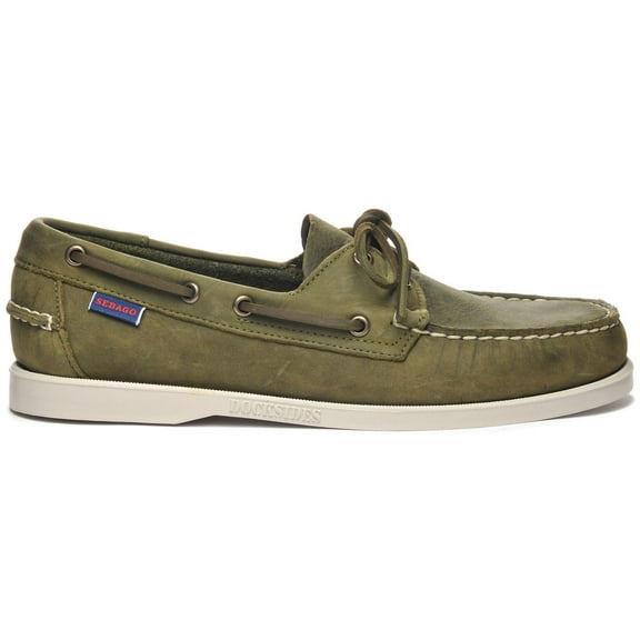 SEBAGO PORTLAND CRAZY H Shoes Green Military