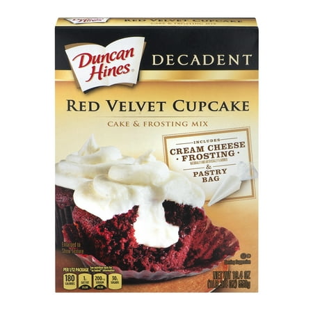 UPC 644209414703 product image for (2 Pack) Duncan Hines Cake & Frosting Mix Red Velvet Cupcake, 19.4 OZ | upcitemdb.com