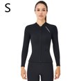 thumbnail image 2 of Buceo de 2 mm Tops de traje de neopreno Tops Thermal Tits UV Protección UV Scuba Diving Trajes de salsa de gran tamaño Traje de surf para el agua Aeróbicos Snorkeling S Monstrate OD003293-07, 2 of 7