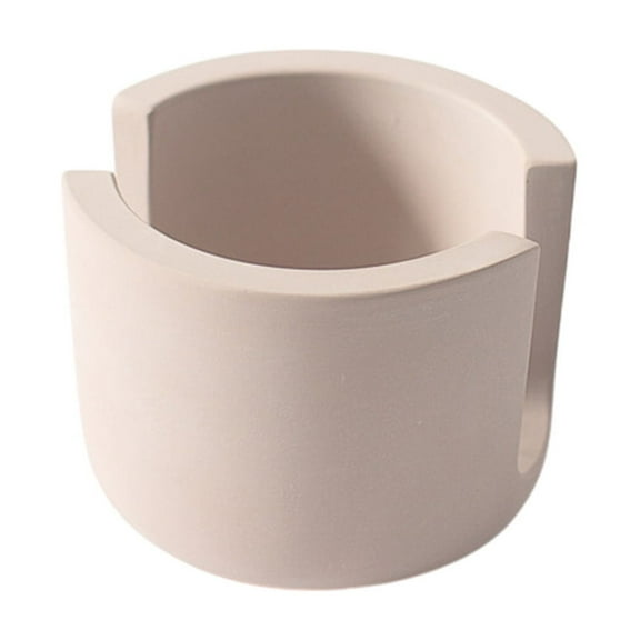 Luoshdecor Ceramic Kitchen Sponge Holder for Sink,Standing Dish Sponge Holder Cup,Caddy Kitchen Sink Organizer for Kitchen Counter Dish