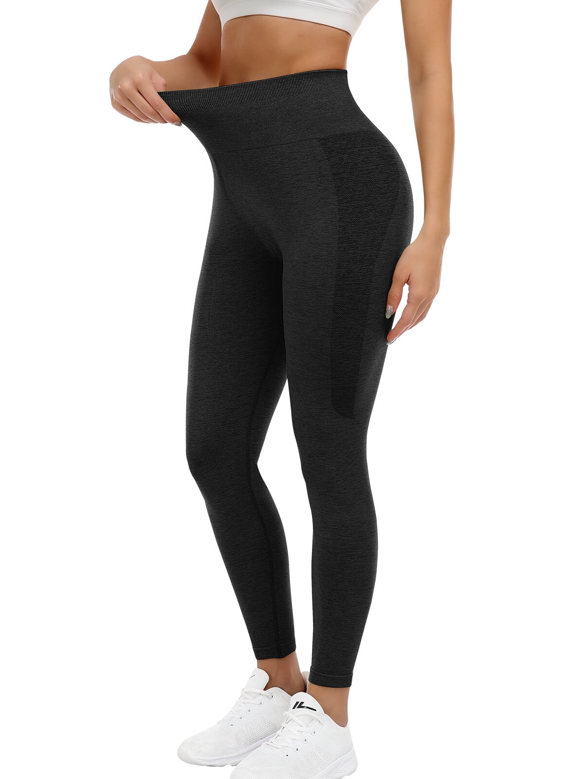 A AGROSTE Women's Seamless Scrunch Butt Lifting Leggings with Pockets High  Waisted Booty Yoga Pants Workout Gym Leggings in Saudi Arabia