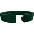thumbnail image 3 of Meridian Furniture Limitless Green Velvet Modular 15 Piece Sectional, 3 of 10