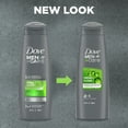 thumbnail image 5 of Dove Men+Care Fresh Clean 2-in-1 Shampoo and Conditioner with Caffeine and Menthol, 12 fl oz, 5 of 11