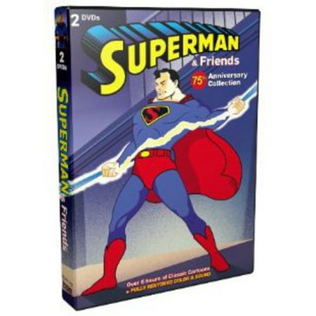 Superman and Friends: 75th Anniversary Cartoon Collection (DVD)