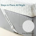 thumbnail image 5 of Memory Foam Mattress Topper,Soft and Comfortable Pillow-Top Mattress Topper with Removable Washable Cover,Pressure Relief, CertiPUR-US Certified,White, 5 of 6