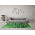 thumbnail image 3 of Ahgly Company Indoor Rectangle Persian Emerald Green Bohemian Area Rugs, 3' x 5', 3 of 4