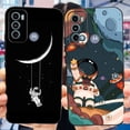 thumbnail image 2 of Motorola Moto G60 Funda Para Teléfono Lovely Astronauta Pintado Suave Silicona Cubierta Trasera G40 Fusion MotoG60 Carcasa A Prueba De Golpes Gao Jiahui unisex, 2 of 2