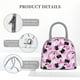 thumbnail image 4 of Fotbe Pink Girl Halloween Bolsa de Almuerzo con Estampado, Lonchera Aislada, Contenedor de Comida Reutilizable Tipo Cooler a Prueba de Fugas, 4 of 6