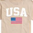 thumbnail image 2 of Instant Message - USA Flag - Men's Short Sleeve Graphic T-Shirt, 2 of 6