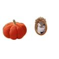 thumbnail image 1 of Cojín De Peluche De Calabaza De Halloween Y Marco De Fotos De Resina Ornamentado, Conjunto Decorativo Para Dormitorio, Sofá, Cama, Mesa, Exhibición Y Decoración De Regalo., 1 of 8