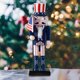 thumbnail image 3 of Nutcracker Figures 25cm Tall Standing for Thanksgiving Home Collectible Hugo figura del soldado cascanueces, 3 of 7