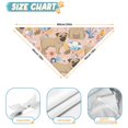 thumbnail image 6 of Dog Bandana 1 Pack,Bulldog Dog and Flower Florals Bandanas for Dogs,Cat Bandana,Small/ Large Dog Bandana 2 Size,Dog Bandanas, 6 of 6