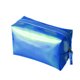 thumbnail image 1 of Bolso cosmético holográfico de cuero PU para mujer, bolso de viaje impermeable con cremallera portátil, organizador de bolsos de maquillaje, estuche para artículos de tocador AweSitey BB6802-01, 1 of 7
