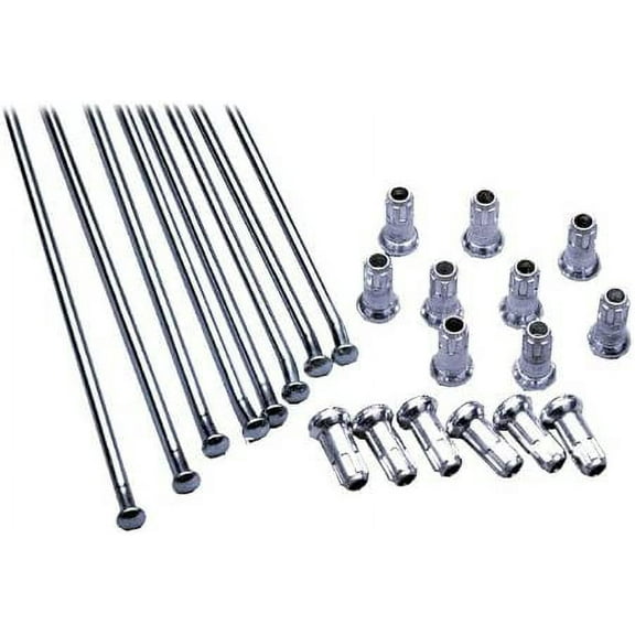 Excel Colorworks MX Rear Spoke and Nipple Set Stainless 18x1.85/2.15 (XS8-11187)