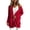 Red, variant on COMVALUE Women's Classic Cardigans Long Sleeve Open Front Casual Knit Cardigan Sweaters Coat Soft Outwear (Red, XL)
