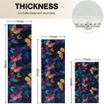 thumbnail image 4 of Colorful Butterfly Starry Night Pattern Kitchen Rugs Sets Of 3,Kitchen Runner Rugs Non Skid Washable,Decorative Kitchen Floor Mats for Kitchen,Sink,Laundry,17"x30"+ 17"x47" + 17"x59", 4 of 6